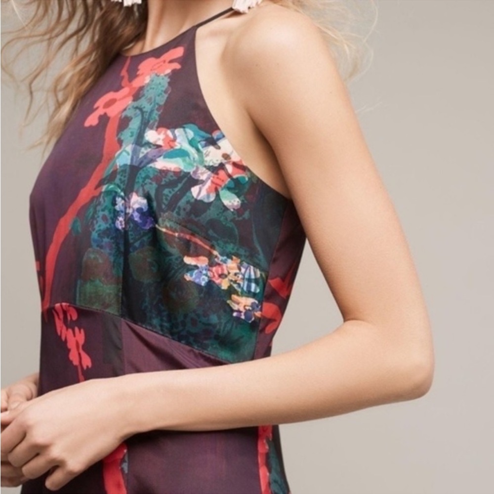 Anthropologie Multicolor Floral-Abstract Maxi Dress - Picture 2 of 2